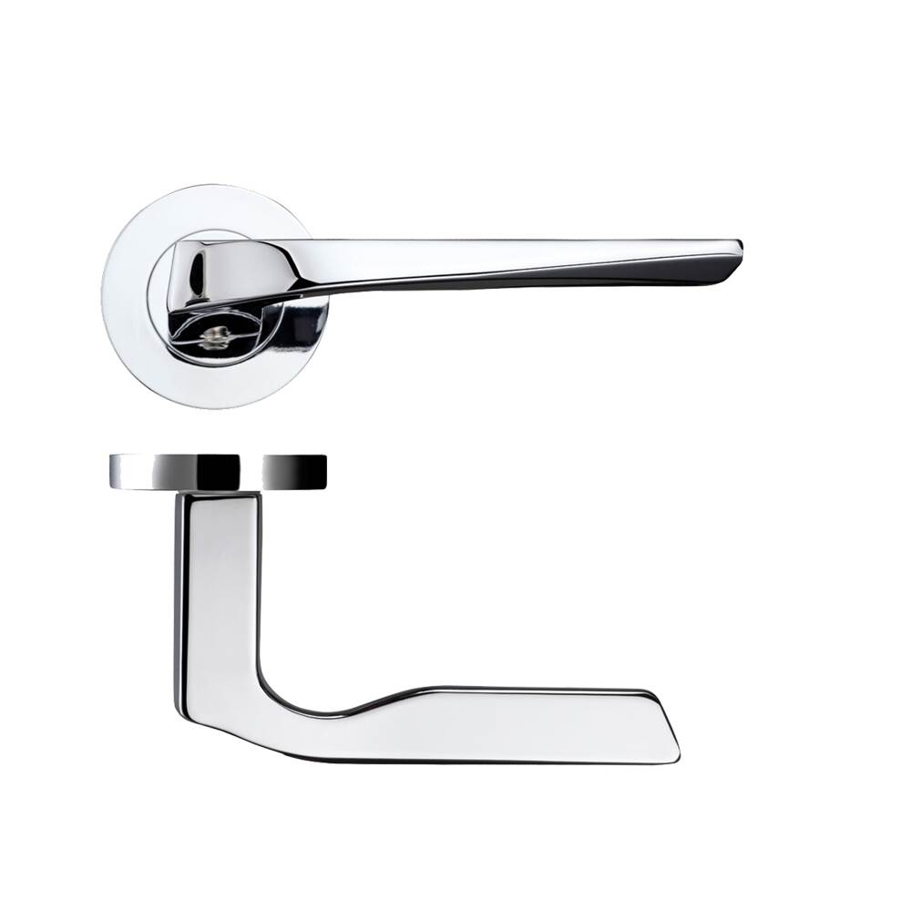 Ironmongery Carina Polished Chrome Tone Handle Hardware Pack