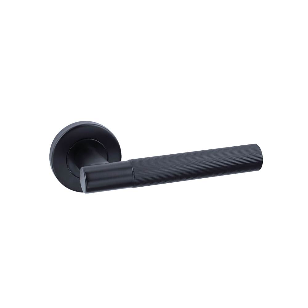 Ironmongery Geneva Matt Black Handle Hardware Pack