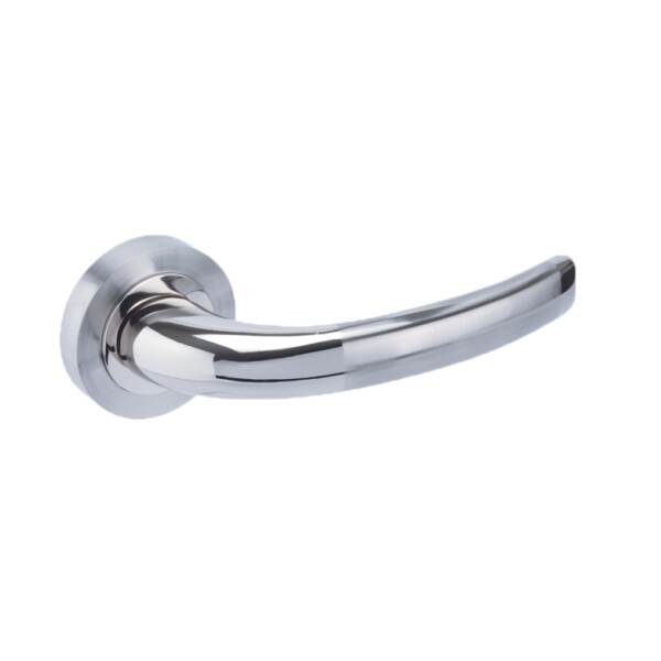 Ironmongery Hydra Polished Chrome Tone Handle Hardware Pack