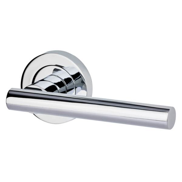 Ironmongery Hyperion Polished Chrome Tone Privacy Handle Pack