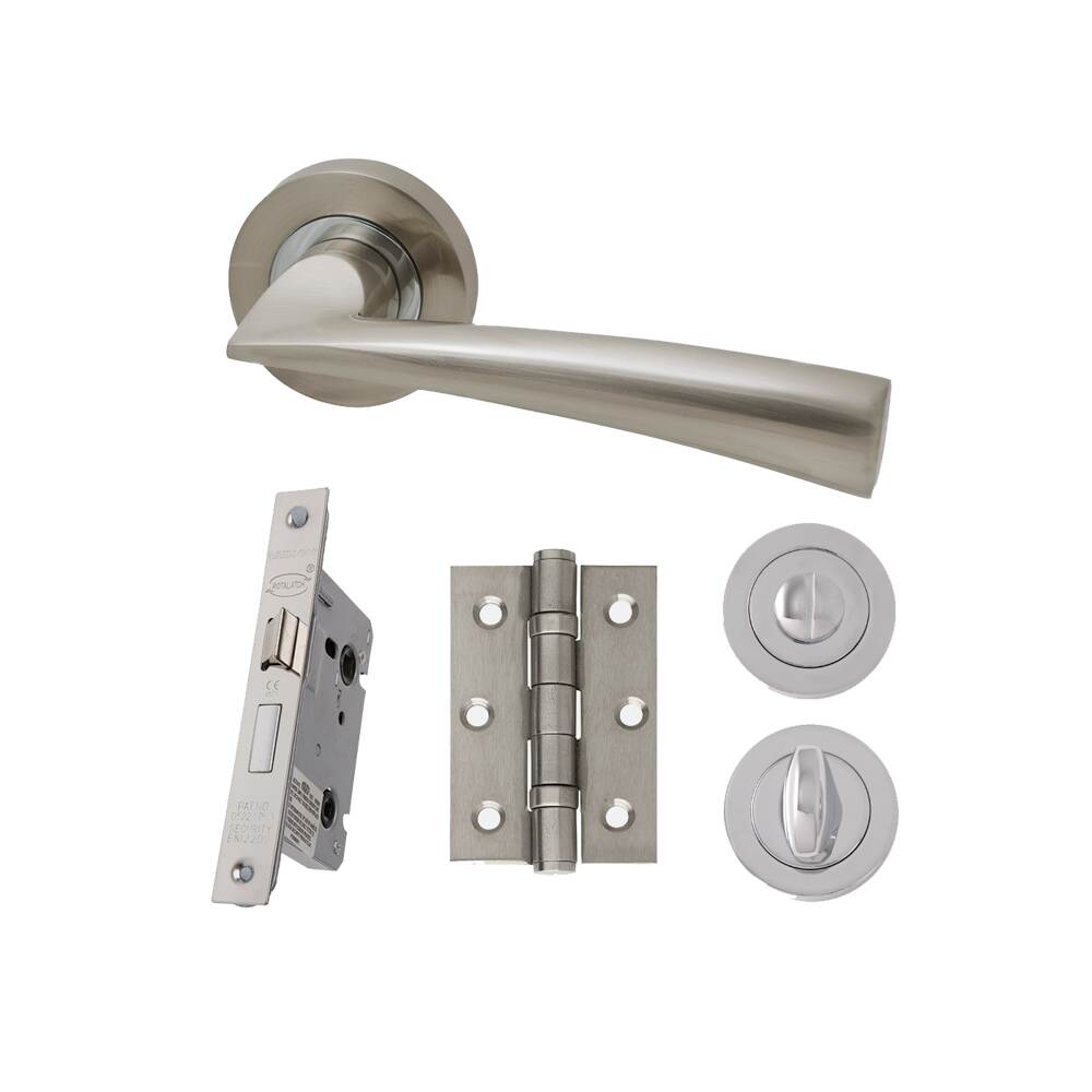 Ironmongery Mars Privacy Handle Hardware Pack