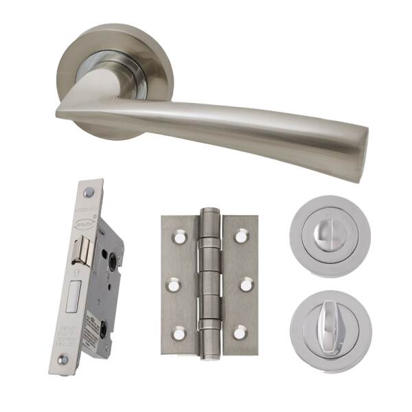Ironmongery Mars Privacy Handle Hardware Pack
