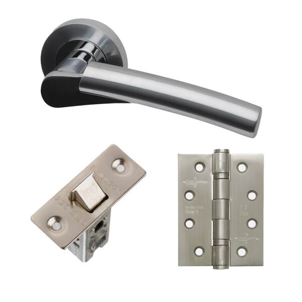 Ironmongery Neptune Handle Hardware Pack