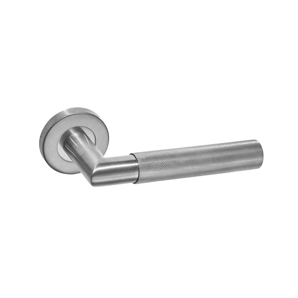 Ironmongery Zurich Satin Stainless Steel Tone Hardware Privacy Pack