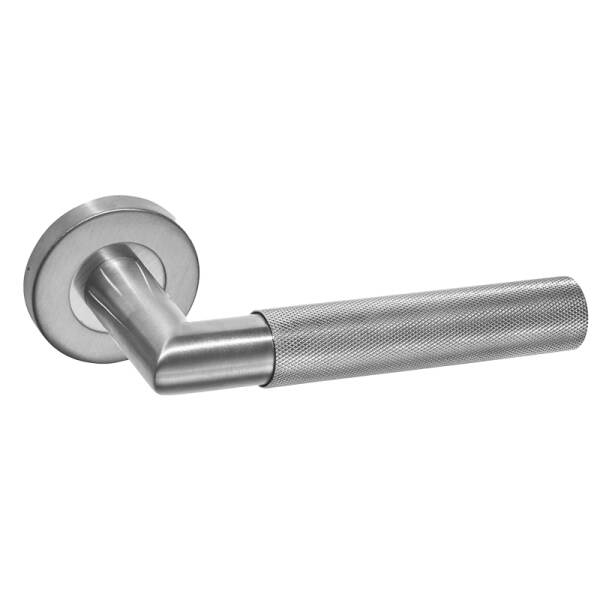 Ironmongery Zurich Satin Stainless Steel Tone Hardware Privacy Pack