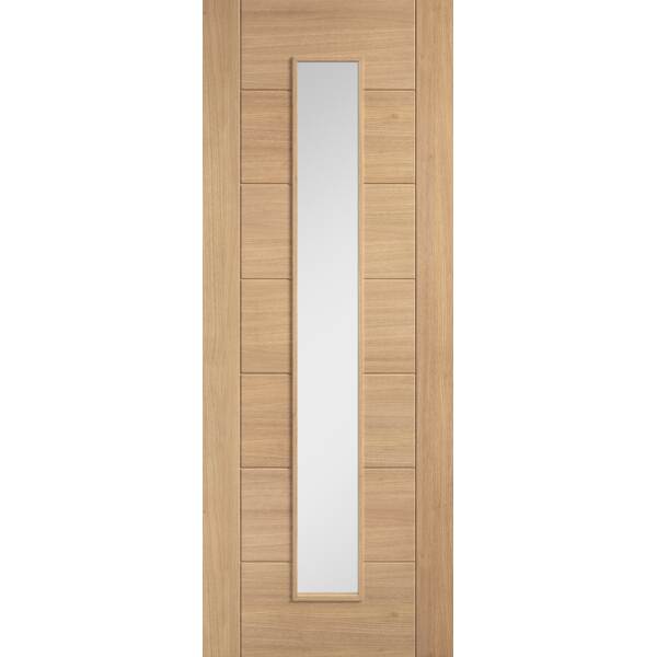 Oak Carini Long Light Glazed Pre-finished