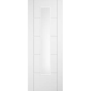 White Laminate Ladder Glazed