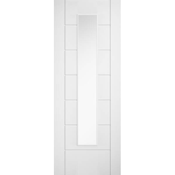 White Laminate Linear 7P Glazed